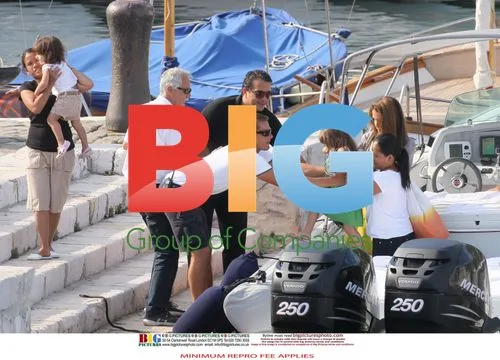 Queen Rania of Jordan Boat Ride with Family