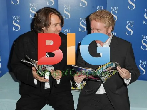 Jonathan Ross & Mark Miller at Comic Signing