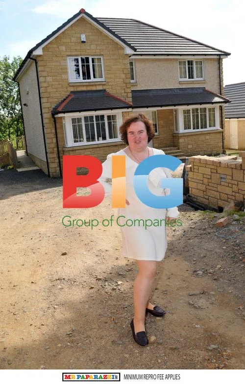 Susan Boyle at Home in Blackburn