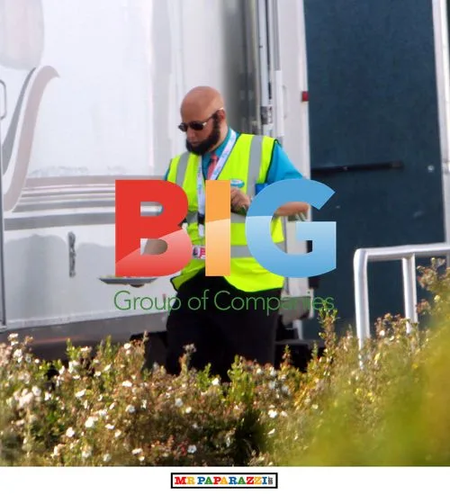 David Walliams and Matt Lucas Filming 'Come Fly With Me'