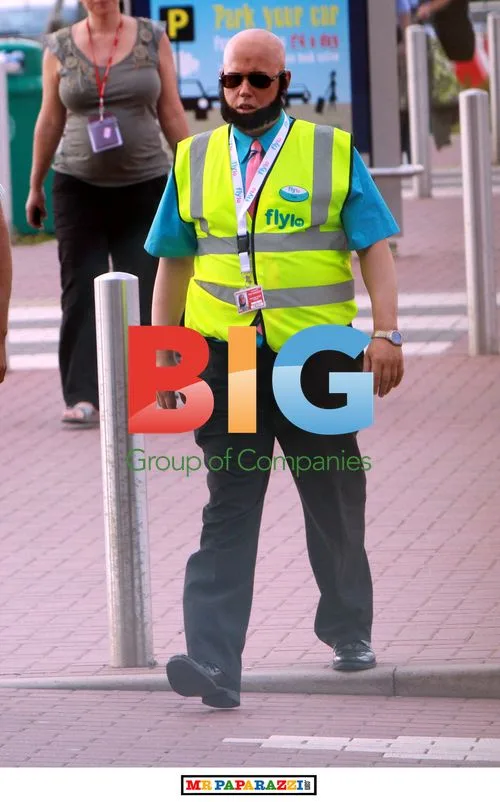 David Walliams and Matt Lucas Filming 'Come Fly With Me'