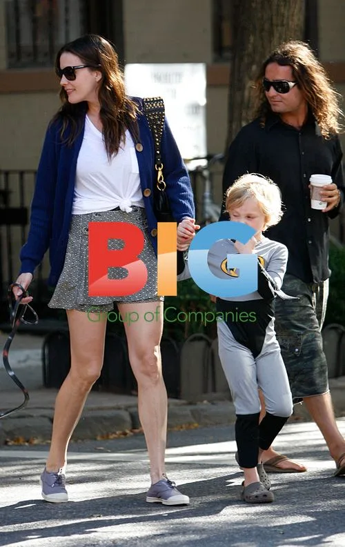 Liv Tyler and Milo Langdon Walk in NYC