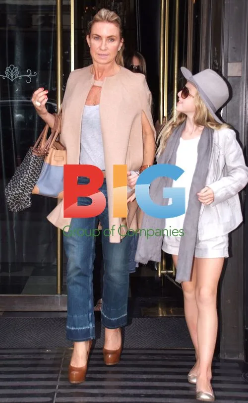 Meg Mathews and Daughter Anais at The Wolseley