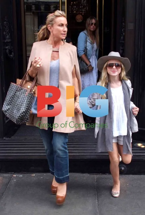 Meg Mathews and Daughter Anais at The Wolseley