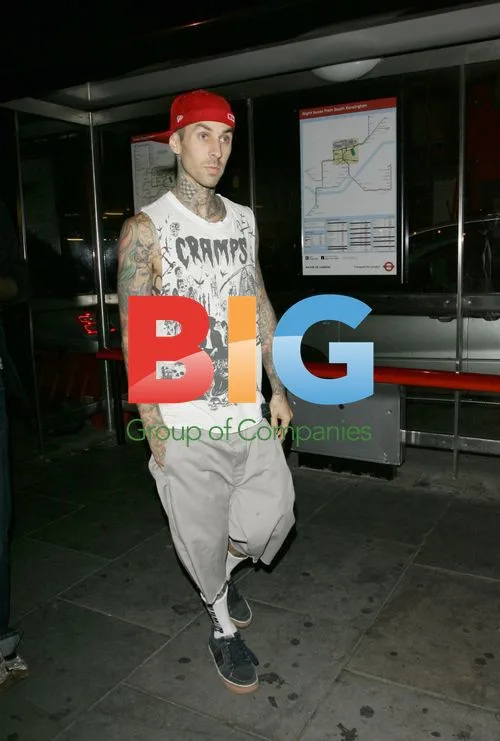 Travis Barker at Boujis Nightclub