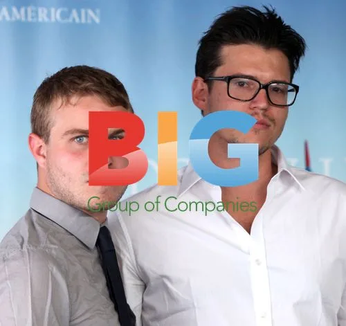 Brady Corbet and Alistair Banks Griffin at Deauville Film Festival
