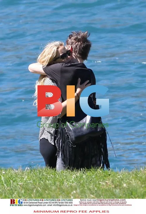 Kate Hudson and Muse's Matthew Bellamy bike ride in Swiss Alps