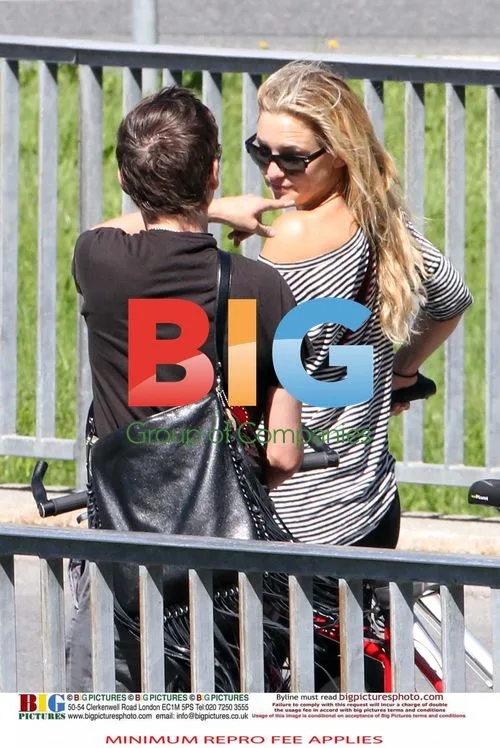 Kate Hudson and Matthew Bellamy Bike Ride in Switzerland