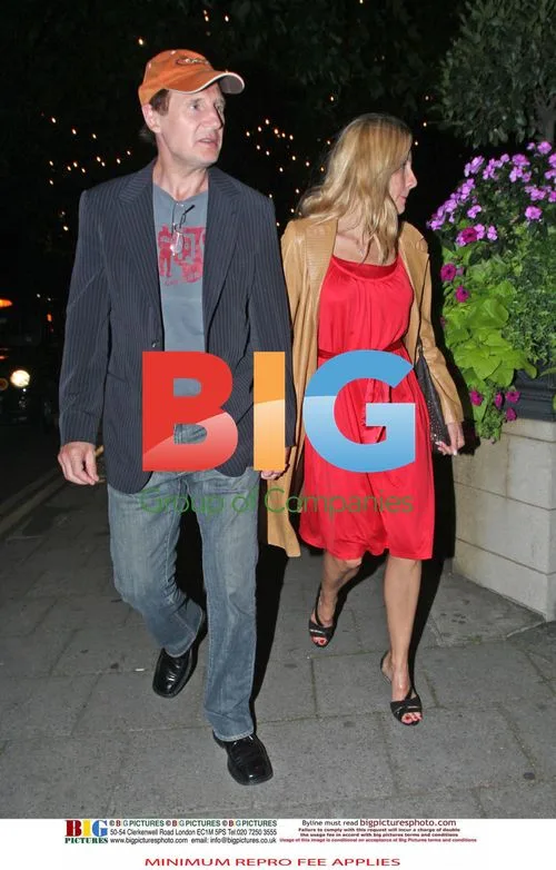 Liam Neeson spotted with new love interest