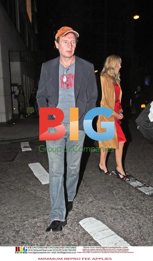 Liam Neeson Spotted with Mystery Woman