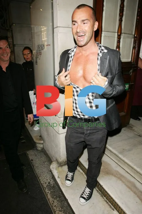 Louie Spence at \"Deathtrap\" Opening Night