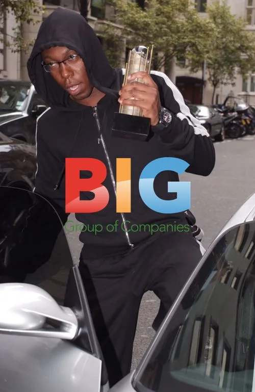 Dizzy Rascal with Award in London