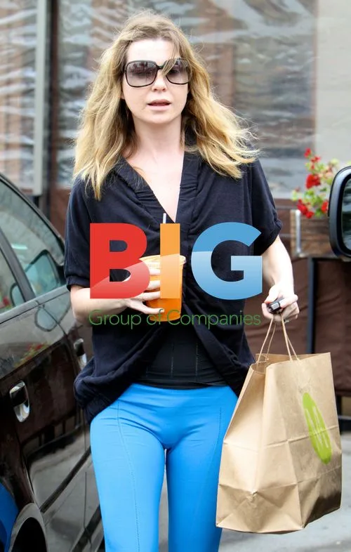 Ellen Pompeo Heads to Gym
