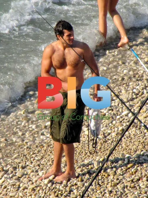 Henry Cavill on set of "The Cold Light of The Day"