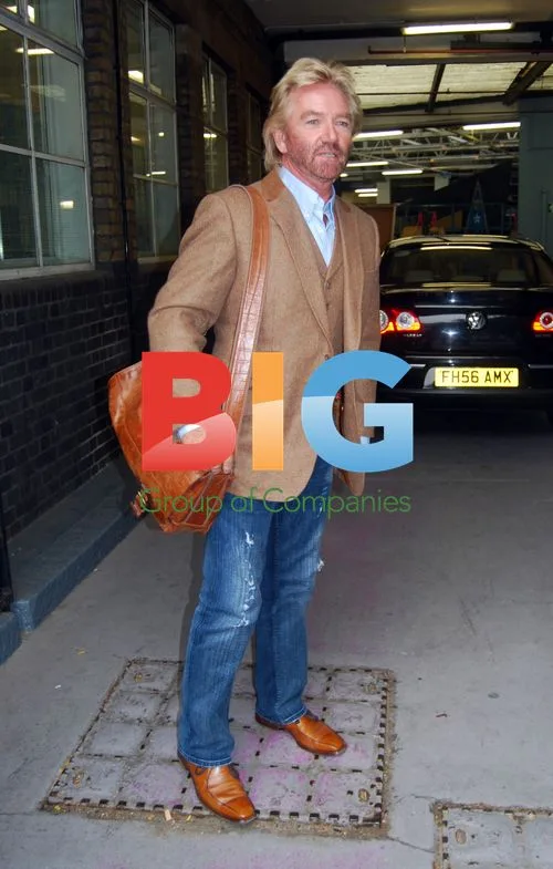 Noel Edmonds Spotted at ITV Studios