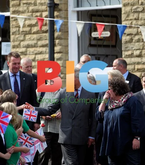 HRH Prince Charles Visits Todmorden, UK
