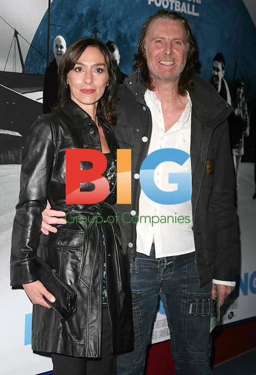 David Threlfall and Brana Bajic at Blue Moon Rising Premiere