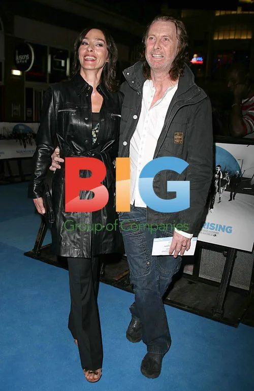 David Threlfall and Brana Bajic at Blue Moon Rising Premiere