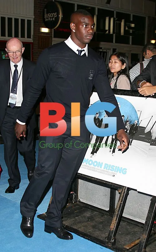 Micah Richards at Blue Moon Rising Premiere