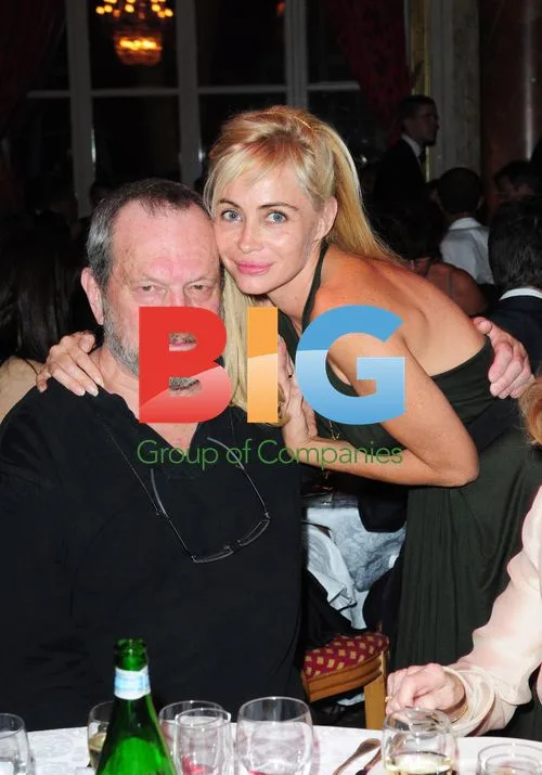 Emmanuelle Beart and Terry Gilliam at Deauville Film Festival