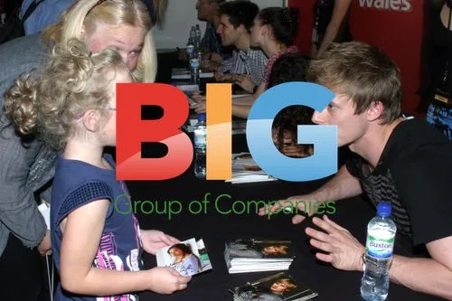 Bradley James at Merlin Screening