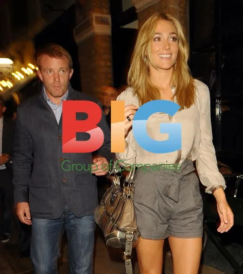 Guy Ritchie celebrates birthday with friends
