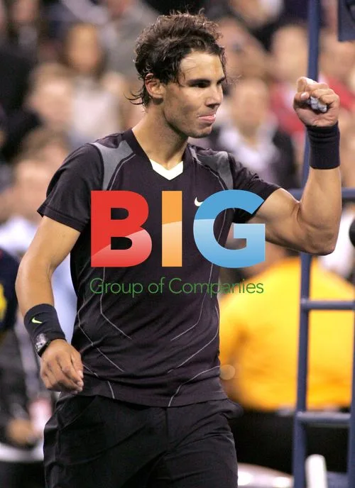 Rafael Nadal Celebrates US Open Quarter-Final Win