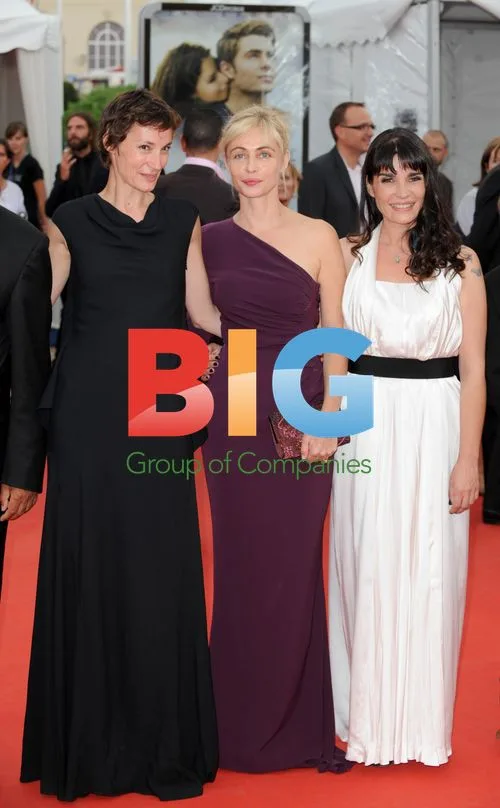 Emmanuelle Beart, Jeanne Balibar and Christine Citti at 2010 Deauville Film Festival