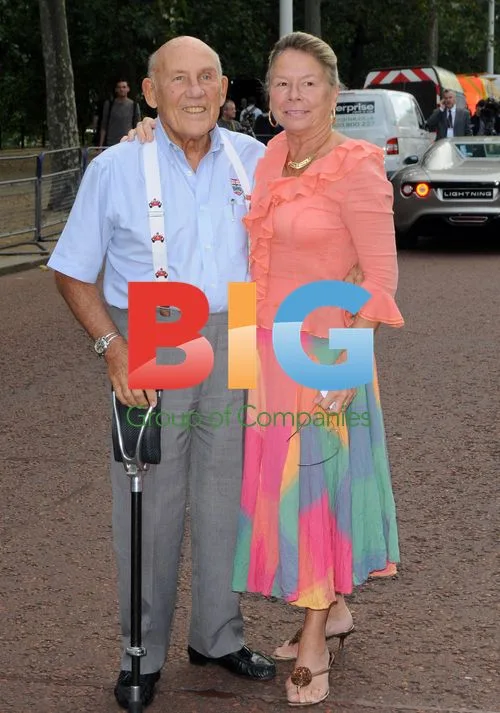 Sir Stirling Moss and Lady Suzy Moss at Eco Car Race