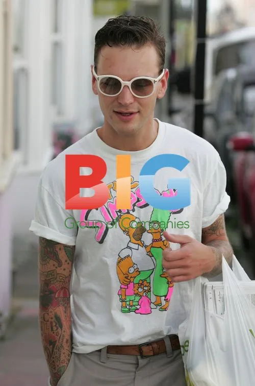 Sam Preston out shopping in Brighton