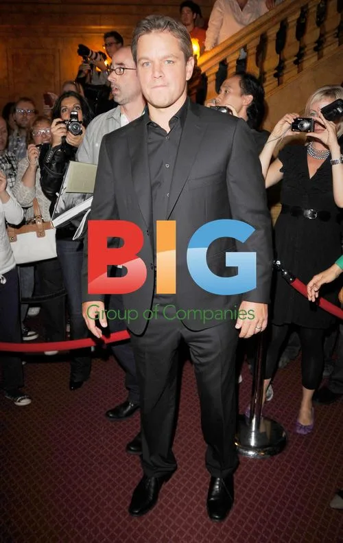 Matt Damon at HereAfter Premiere