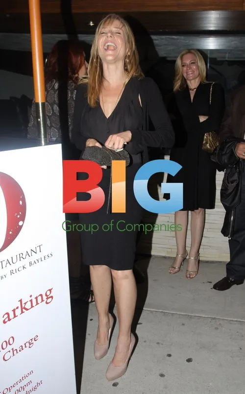 Julie Benz at Red O Restaurant