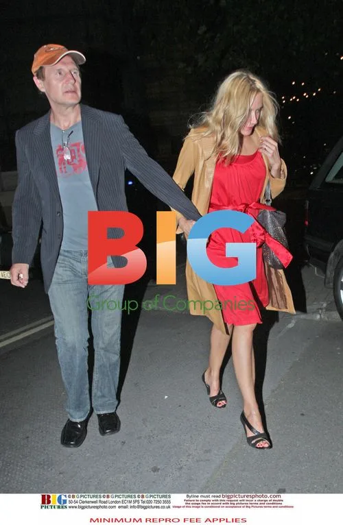 Liam Neeson Spotted with Mystery Blonde