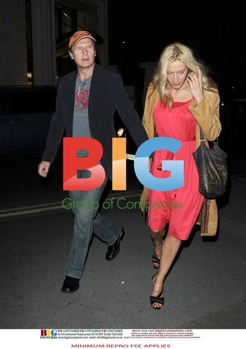 Liam Neeson Spotted with Blonde Companion
