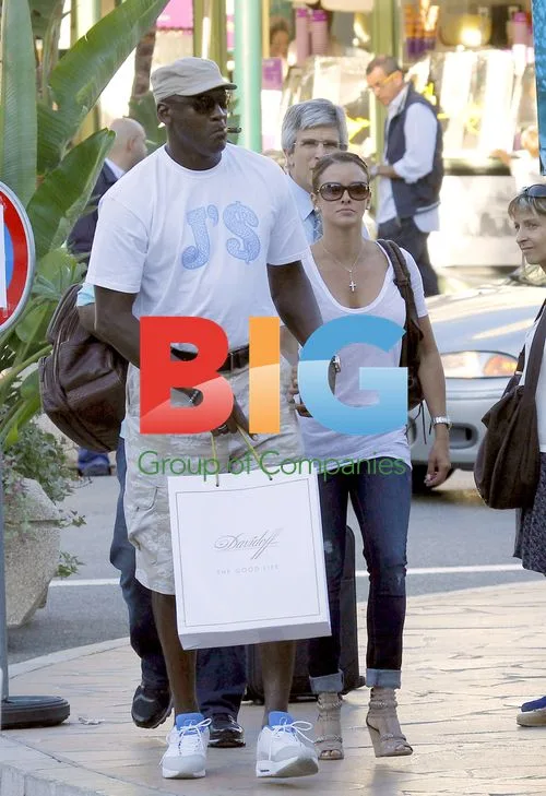 Michael Jordan and Yvette Prieto Spotted in Monaco