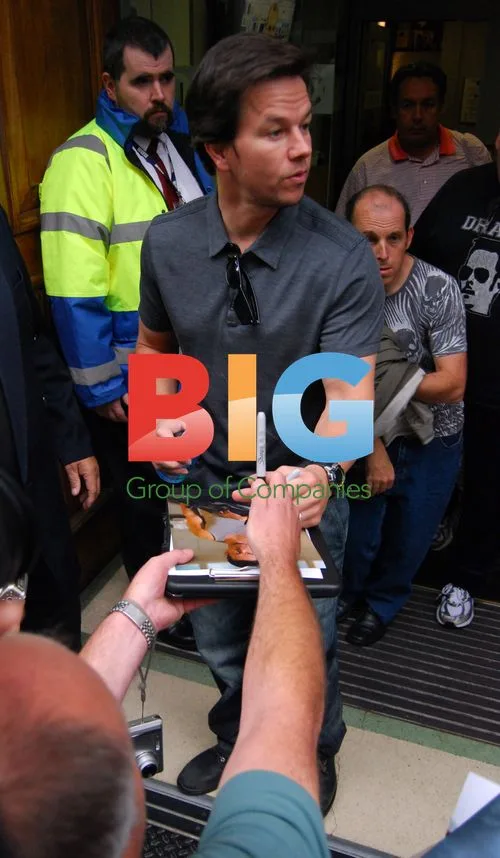 Mark Wahlberg at BBC Studios in London