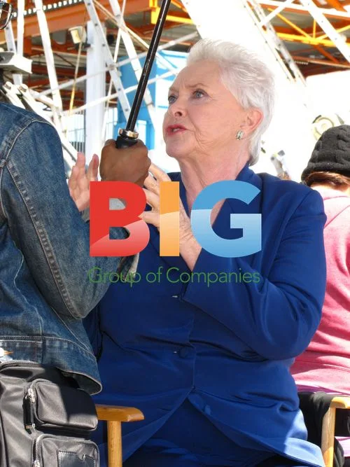 Susan Flannery on "Bold and the Beautiful" set