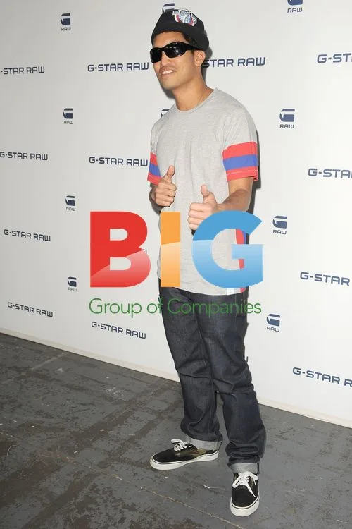 Chad Hugo at G Star RAW Fashion Show