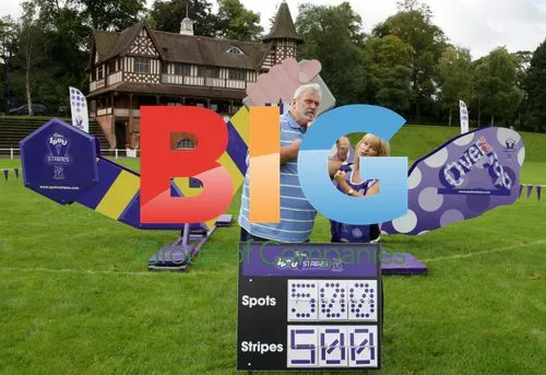 Cadbury's Spots v Stripes campaign photocall