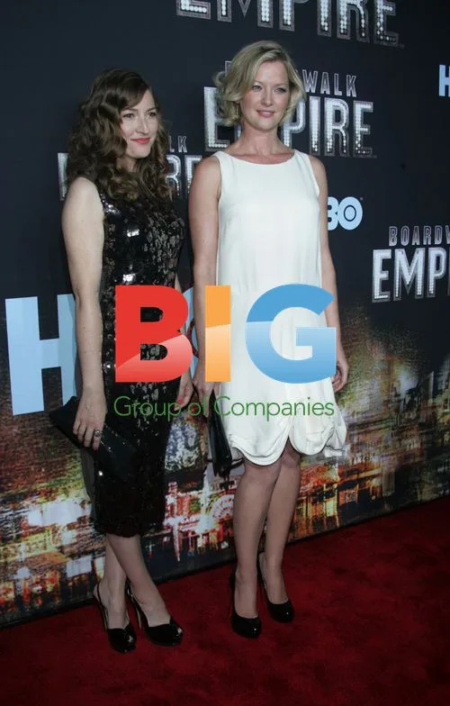 Gretchen Mol and Kelly MacDonald at "Boardwalk Empire" Premiere