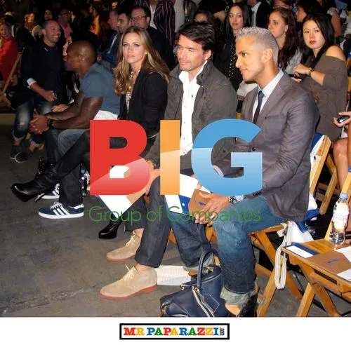 Tyson Beckford, Shantel VanSanten, Matthew Settle and Jay Manuel at G Star Raw Fashion Show