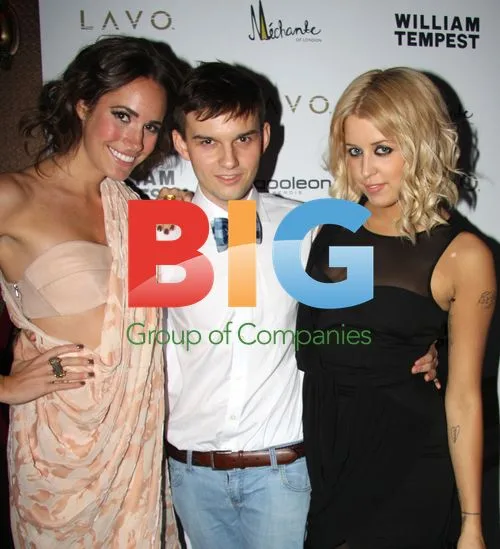 Louise Roe, William Tempest and Peaches Geldof