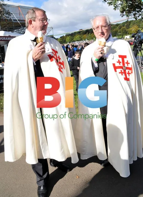 Crowds Gather for Pope Benedict XVI Visit