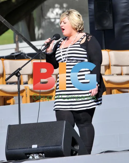 Michelle McManus Performs at Papal Visit