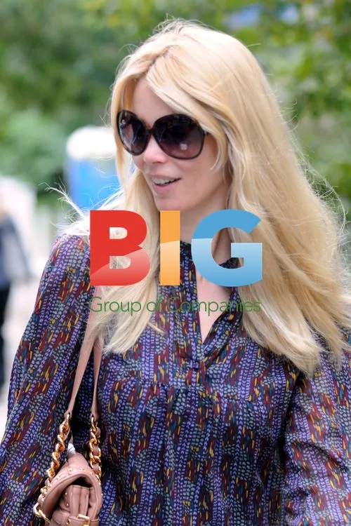 Claudia Schiffer on School Run