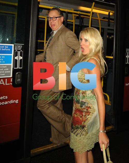 Nancy Sorrell and Vic Reeves at Buzz Launch