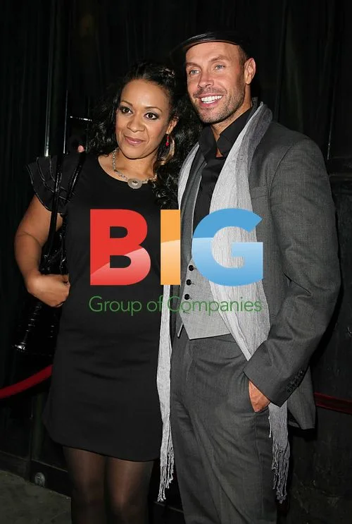 Jason Gardener and Rowetta at Fashion Launch