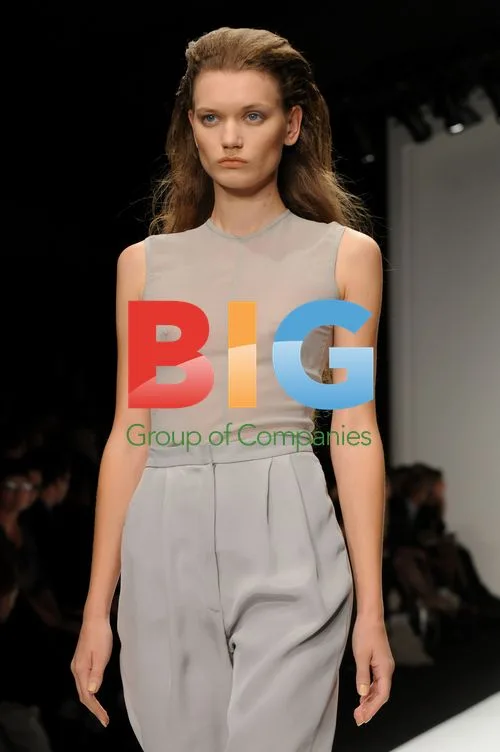 Catwalk model at LFW Presentation