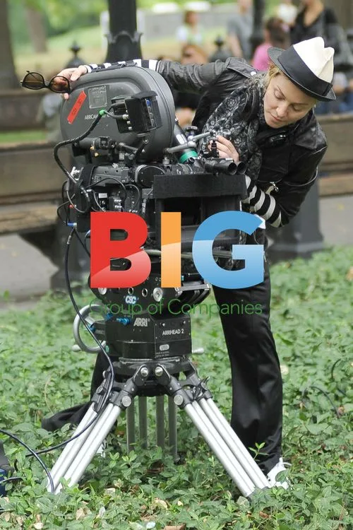 Madonna directing W.E. in Central Park