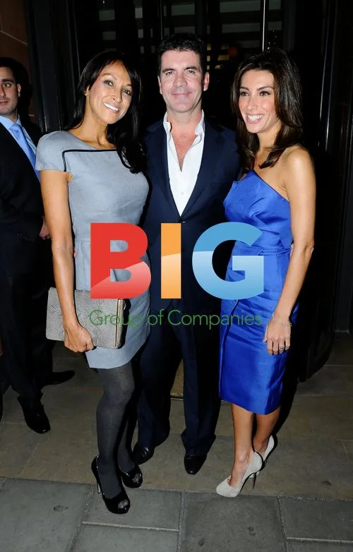 Simon Cowell and Girlfriend at Cipriani
